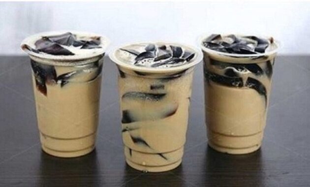 Resep Es Cappucino Cincau untuk buka puasa